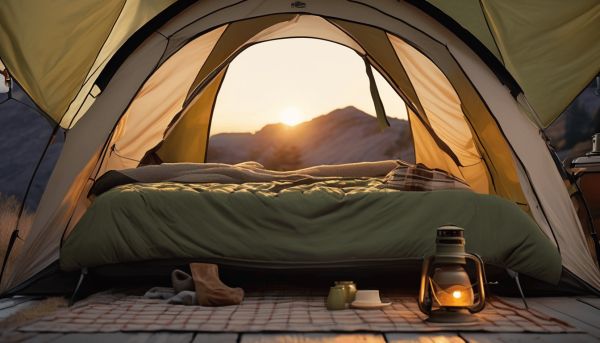 Votre couchage facile pour deux avec un lit pliable camping
